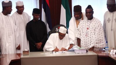 President Buhari signs 8 bills into law