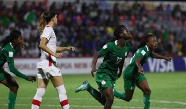 Falconets hammer Canada to raise second round hope
