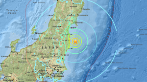 Major earthquake strikes off Japan