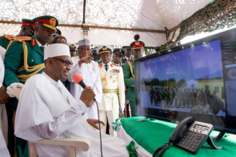 Buhari boosts morale of troops in video-conference on Armed Forces Remembrance Day