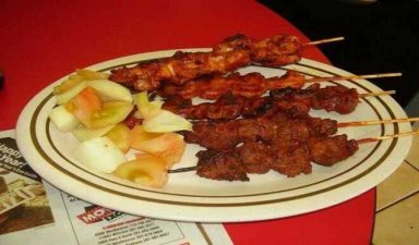 Do not eat Suya without vegetables