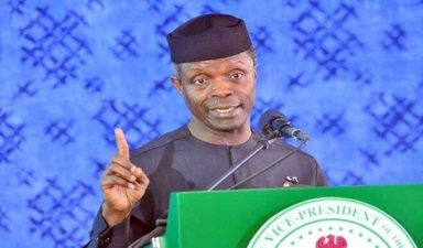 Nigerian elite are corrupt because they take wealth as measure of worth – Osinbajo