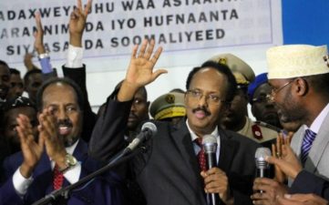 Somalis jubilate after electing anti-corruption activist as president