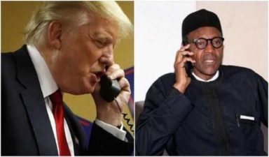 White House confirms Trump spoke with Buhari