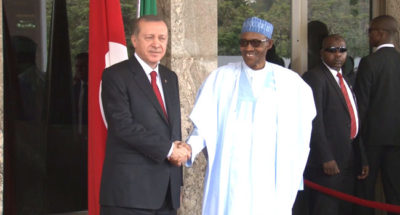 In phone call, President Buhari calls for stronger Nigeria-Turkush ties