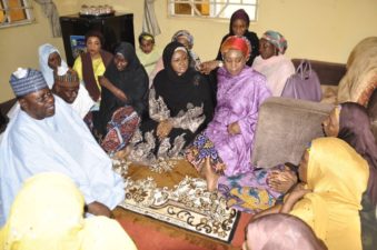 President’s wife visits Yola on condolence to late Wazirin Adamawa, Maigari Malabu’s families