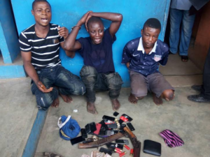 Ogun Police nabs 3 notorious robbers terrorising Lagos-Ibadan road axis