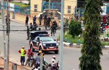 Ekiti 2018: Security builds-up as APC foils plan by police, Fayose to stop aspirant’s declaration