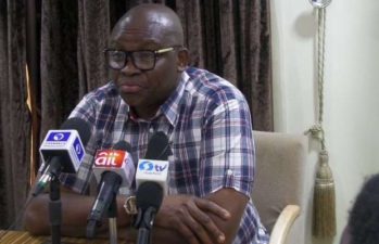 Any masquerade caught attacking people in worship houses will be publicly unveiled – Fayose warns