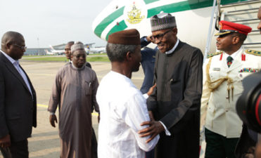 President Buhari returns from 10-day vacation, to meet security chiefs Monday