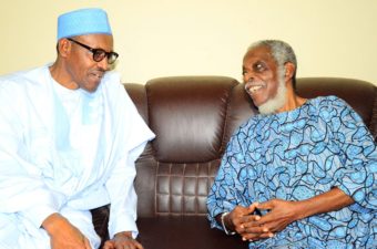 President Buhari congratulates Pa Ayo Fasanmi at 92