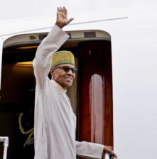 Buhari transits through London as promised by Presidency