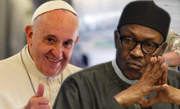 President Buhari sends get-well message to Pope Francis