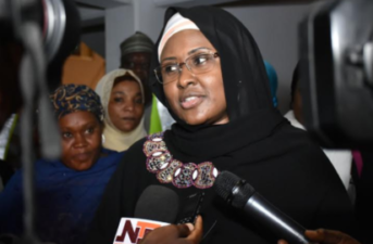 Breaking: Aisha Buhari replies Senator Misau’s alkegation, says “I’m still using my personal cars”