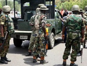 Army hands over 14 arrested electoral offenders to police in Rivers