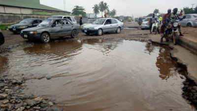 Commuters lament deplorable state of Sango/Abeokuta Road