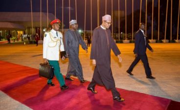 Buhari due in UK Monday to hold bilateral talks with Theresa May, meet investors over planned $15b investment in Nigeria