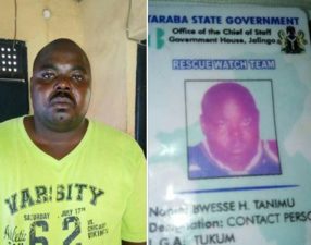Army arrests notorious criminal in Taraba