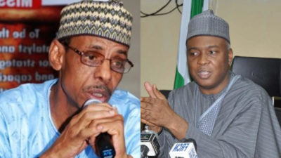 Nigerians take to social media, say Baba Ahmed’s dumping APC without dumping APC Senate President’s CoS position, makes him advance party for boss