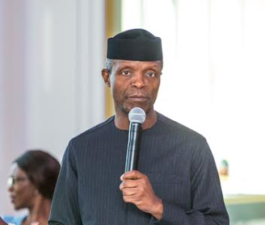 Osinbajo arrives Germany, tells Nigerians in country to hold leaders accountable, lists mismanagement, corruption as problems of Nigeria