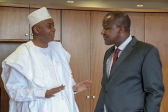 NewsUpdate: But for security forces intervention, Saraki plotted to foment violence at NASS over impeachment, APC reveals