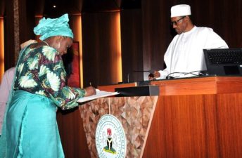 Nigeria: President Buhari accepts Kemi Adeosun’s resignation as Minister of Finance