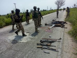 Nigerian Army’s troops sustain supremacy over Boko Haram, neutralise terrorists at Bama