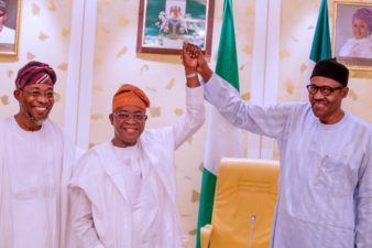 President Buhari thanks Osun people, as he congratulates Oyetola over victory