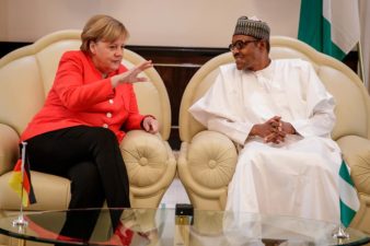 I’ll always respect rule of law, Buhari tells Merkel