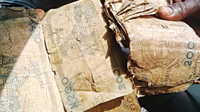 WAKE UP: Ban on money spraying at parties good, but mopping up damaged notes from circulation will be more commendable