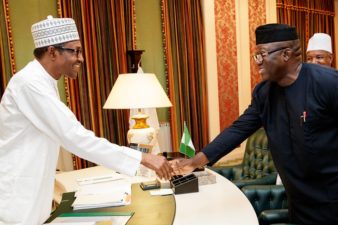 President Buhari congratulates Governor Fayemi as over election as Chairman Nigeria Governors’ Forum