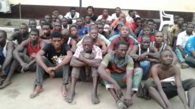 Lagos Task Force arrests 62 miscreants, hoodlums in overnight raid