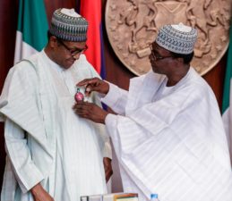 When President Buhari launched 2019 Armed Forces Remembrance Emblem in Abuja