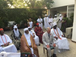 Photo News: Sultan leads Nigerian monarch on visit to Prince of Wales, Charles