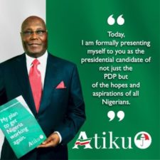 2019: I started as orphan selling firewood in Adamawa street, Atiku recalls as PDP Presidential Candidate launches policy plan for Nigeria if elected