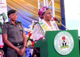 I urge you to vote my husband again, Aisha Buhari tells Nigerians