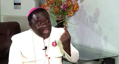 Peaceful 2019 Elections: I have evidence Atiku was invited to peace accord signing, Bishop Kukah dismisses PDP Candidate’s non-invitation claim