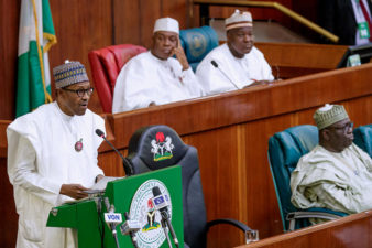 Text of “Budget of Continuity” presented by President Muhammadu Buhari to joint session of Nigeria’s National Assembly on Wednesday December 19, 2018