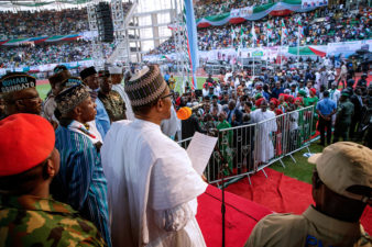 You won’t regret re-electing me, Buhari assures Nigerians as he vows never to stop fighting corruption