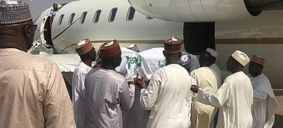 Shagari’s remains leave Abuja for his hometown