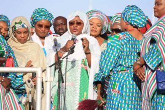 Aisha Buhari launches women, youth campaign for Buhari 2019 in Kano