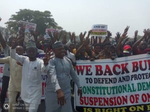 OnnoghenGate: Angry Nigerians reject US, UK’s interference, protest, threaten to shutdown Embassies