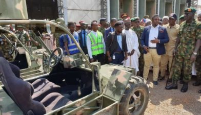 Army commissions vehicle manufacturing company in Kaduna