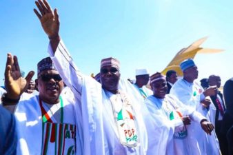 PDP will crush Boko Haram, end unemployment, Atiku, Secondus tell electorate in Nasarawa, sounds warning to INEC, security agencies against rigging coming elections