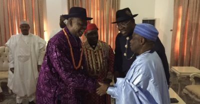 Governor Dickson, other Ijaw leaders pay condolence to Sultan, Tambuwal over Shagari