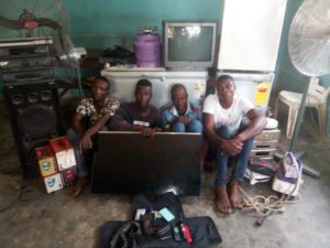 Ogun Police arrested four Church robbers