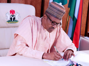 Buhari signs Executive Order 07 on Public Private Partnership in tackling road infrastructure