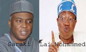 Saraki used opportunity he got in government to sabotage national development, his loyalists in executive positions will soon be shown way out– Lai Mohammed