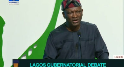 #LagosDebate: Lagos government run in a ‘very opague’ manner, says Jimi Agbaje