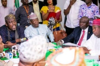NSA, Acting IGP, hold emergency meeting with governors